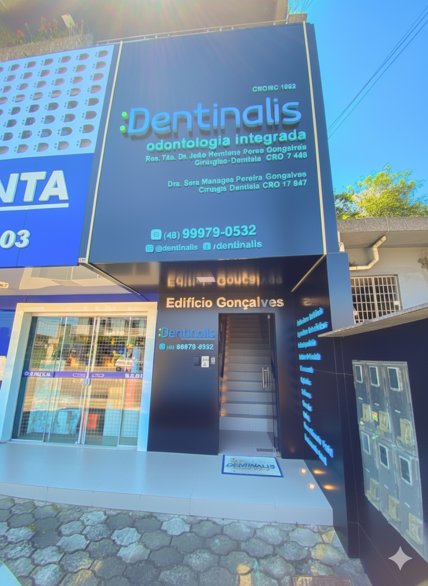 Fachada da Clínica Dentinais
